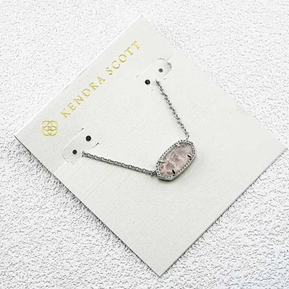 Kendra Scott Pink Crystal Necklace